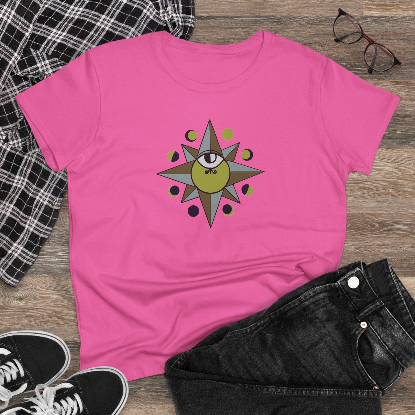 Mystical Moon Ladies T