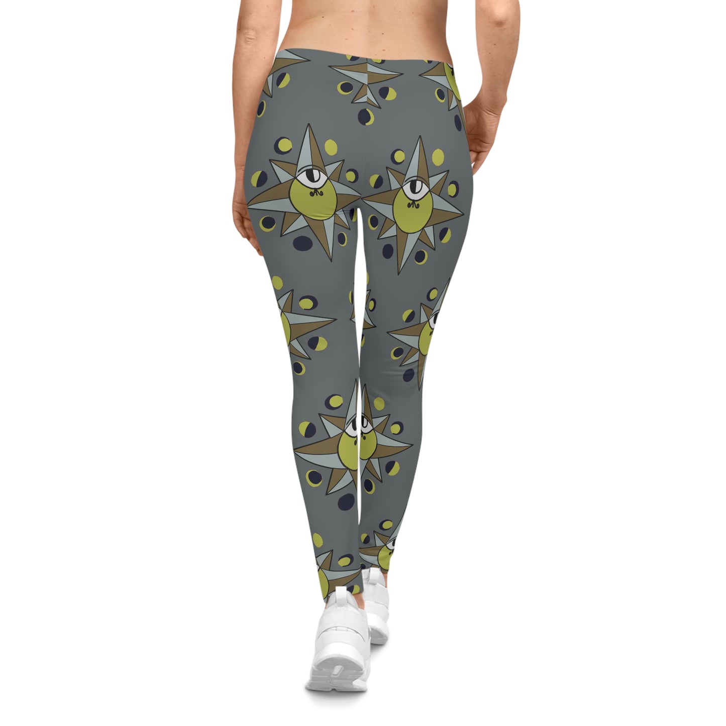 Mystical Moon Grey Leggings