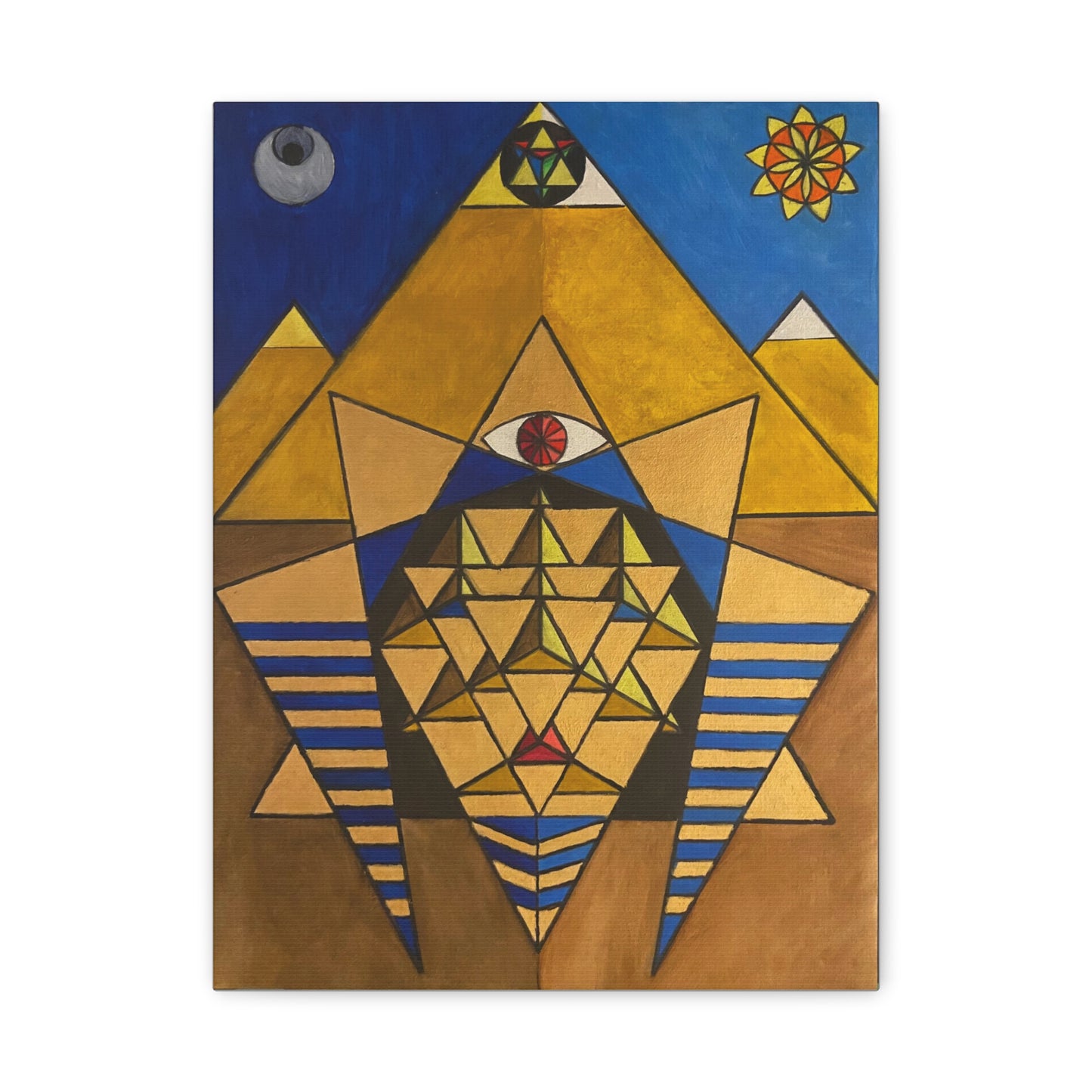 Osiris Canvas Print