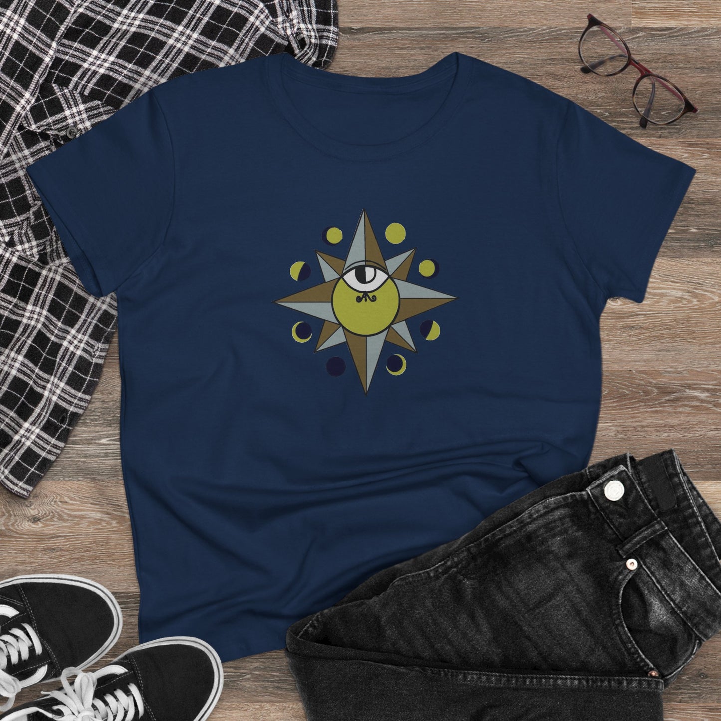 Mystical Moon Ladies T