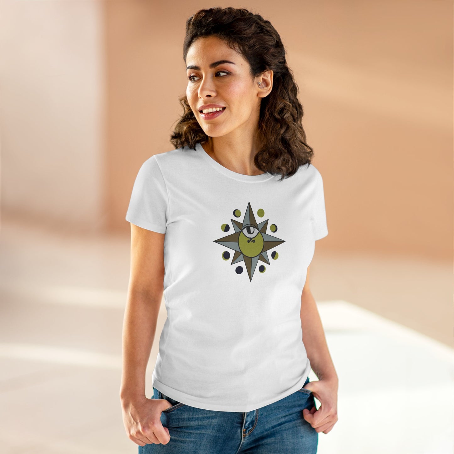 Mystical Moon Ladies T
