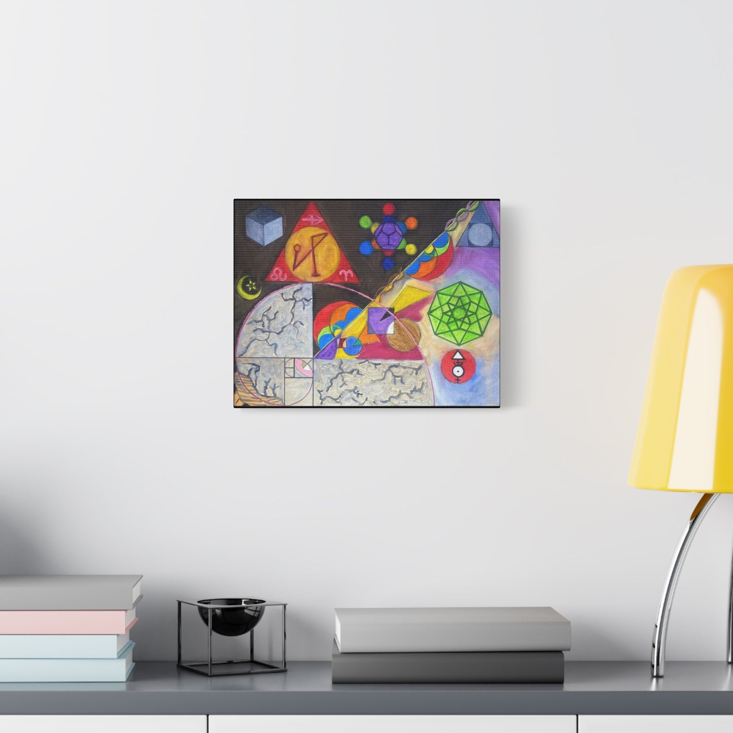 Grey Matter Canvas Print