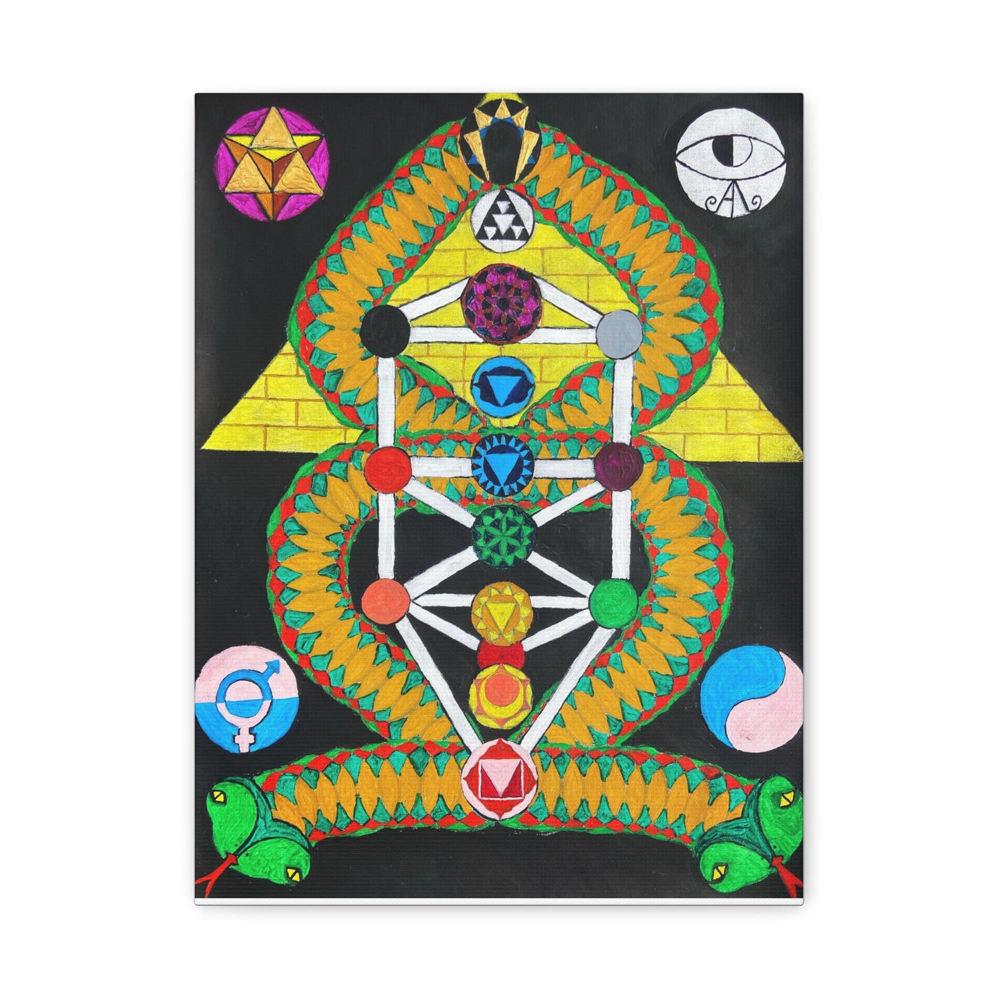 Kundalini Canvas Print