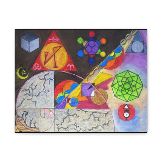 Grey Matter Canvas Print