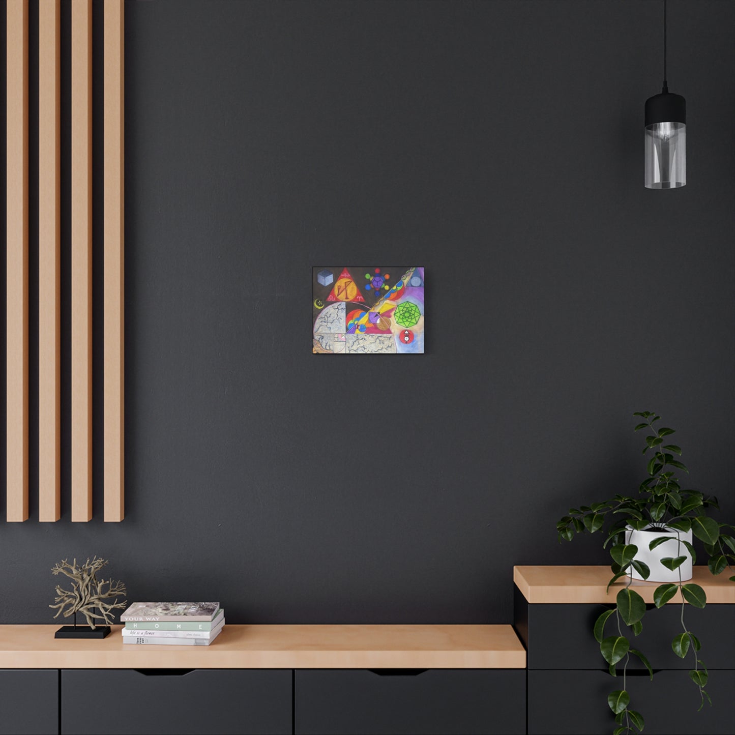 Grey Matter Canvas Print