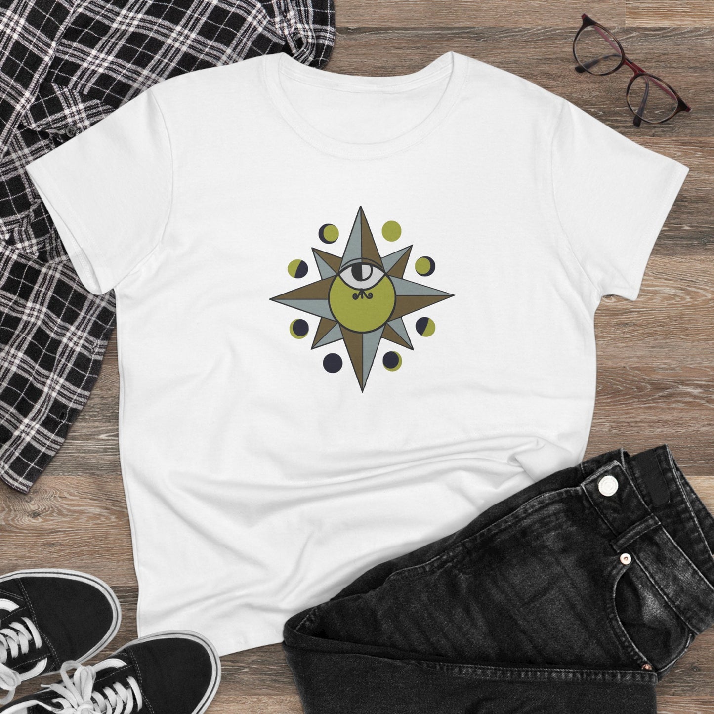 Mystical Moon Ladies T
