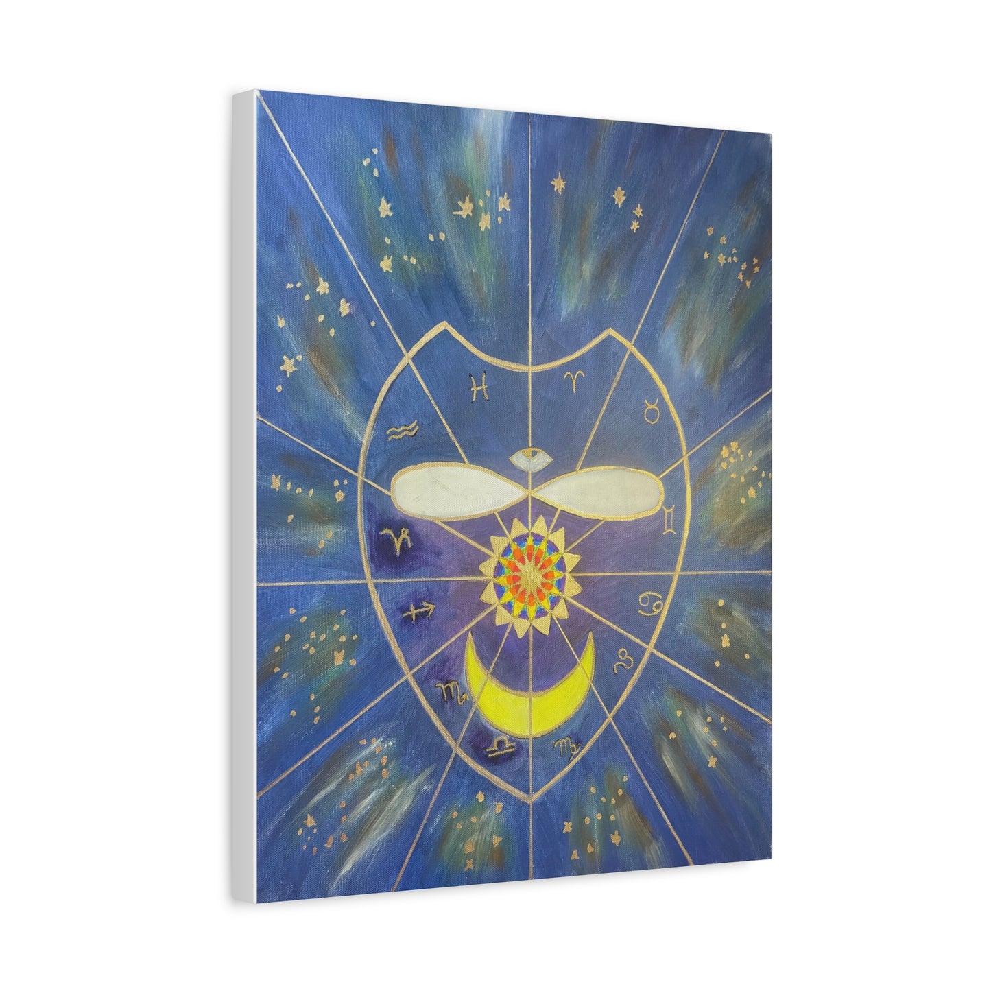 The Infinite Mask Canvas Print