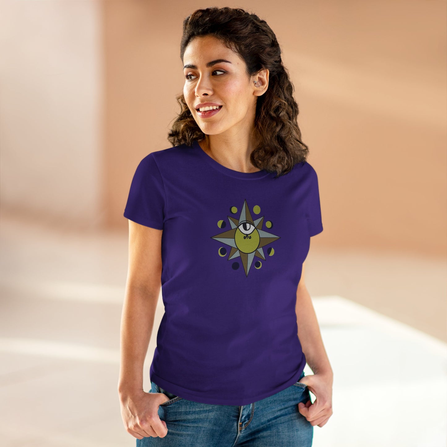 Mystical Moon Ladies T