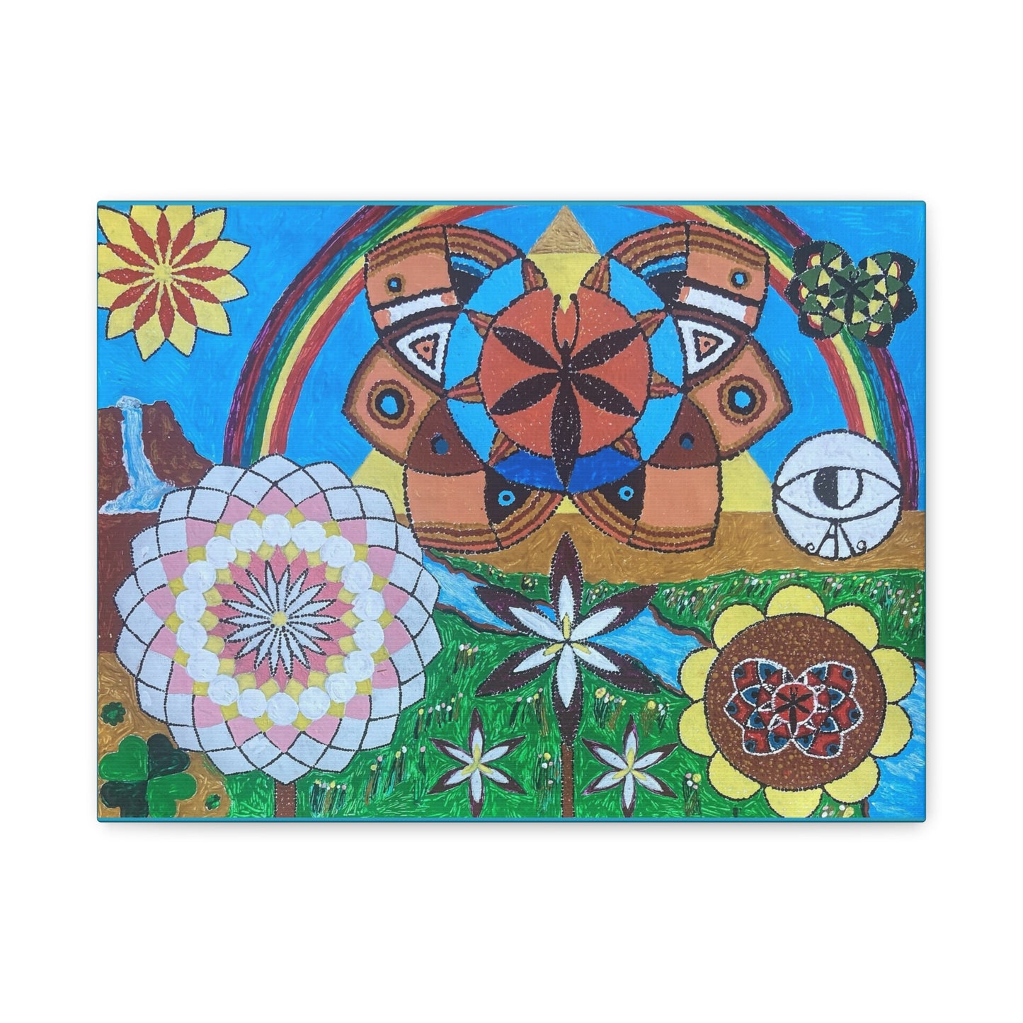 Pyramid Canvas Print