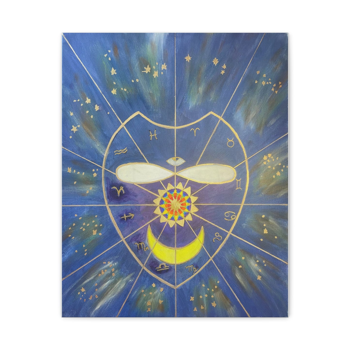The Infinite Mask Canvas Print